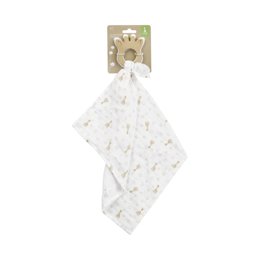 Teething Ring and Swaddle