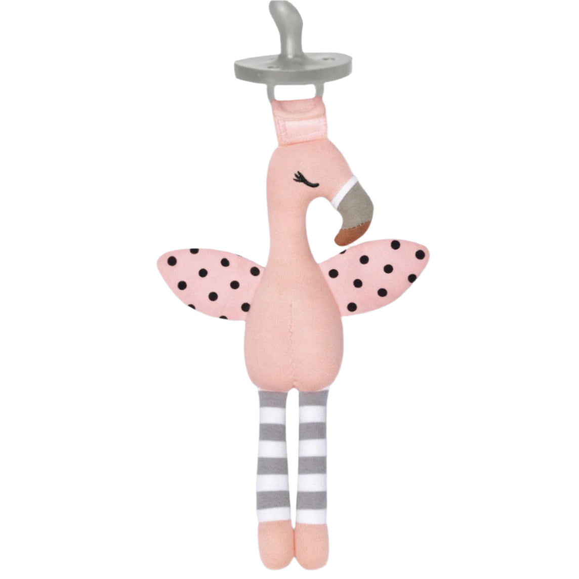 Franny Flamingo – Pacifier Buddy