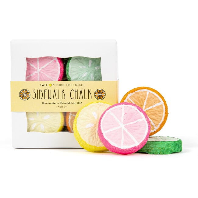 TWEE Citrus Slices Handmade  Chalk